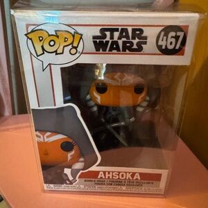 Pop Ahsoka Figure in Orange and Black